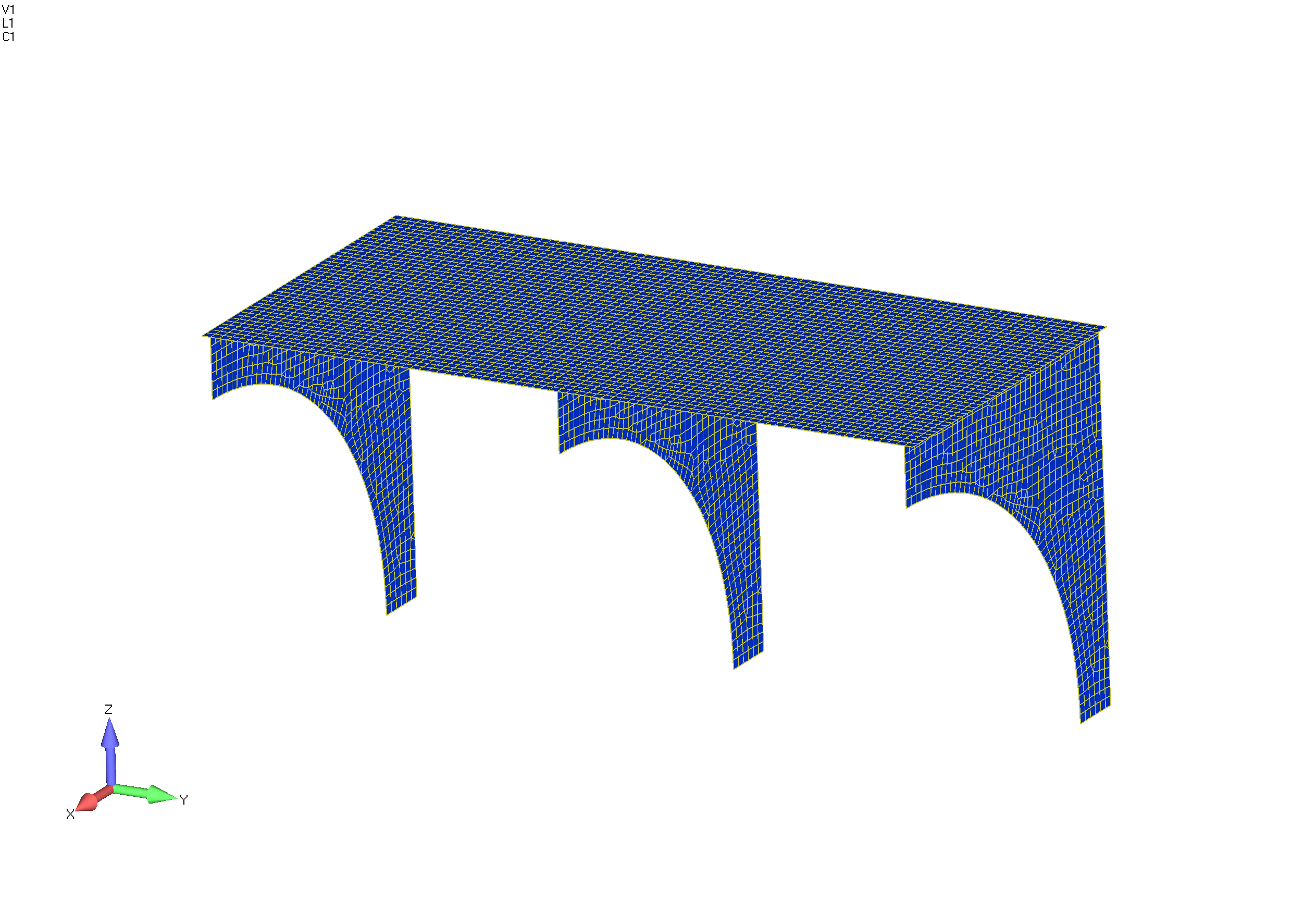 Finite Element Shelf